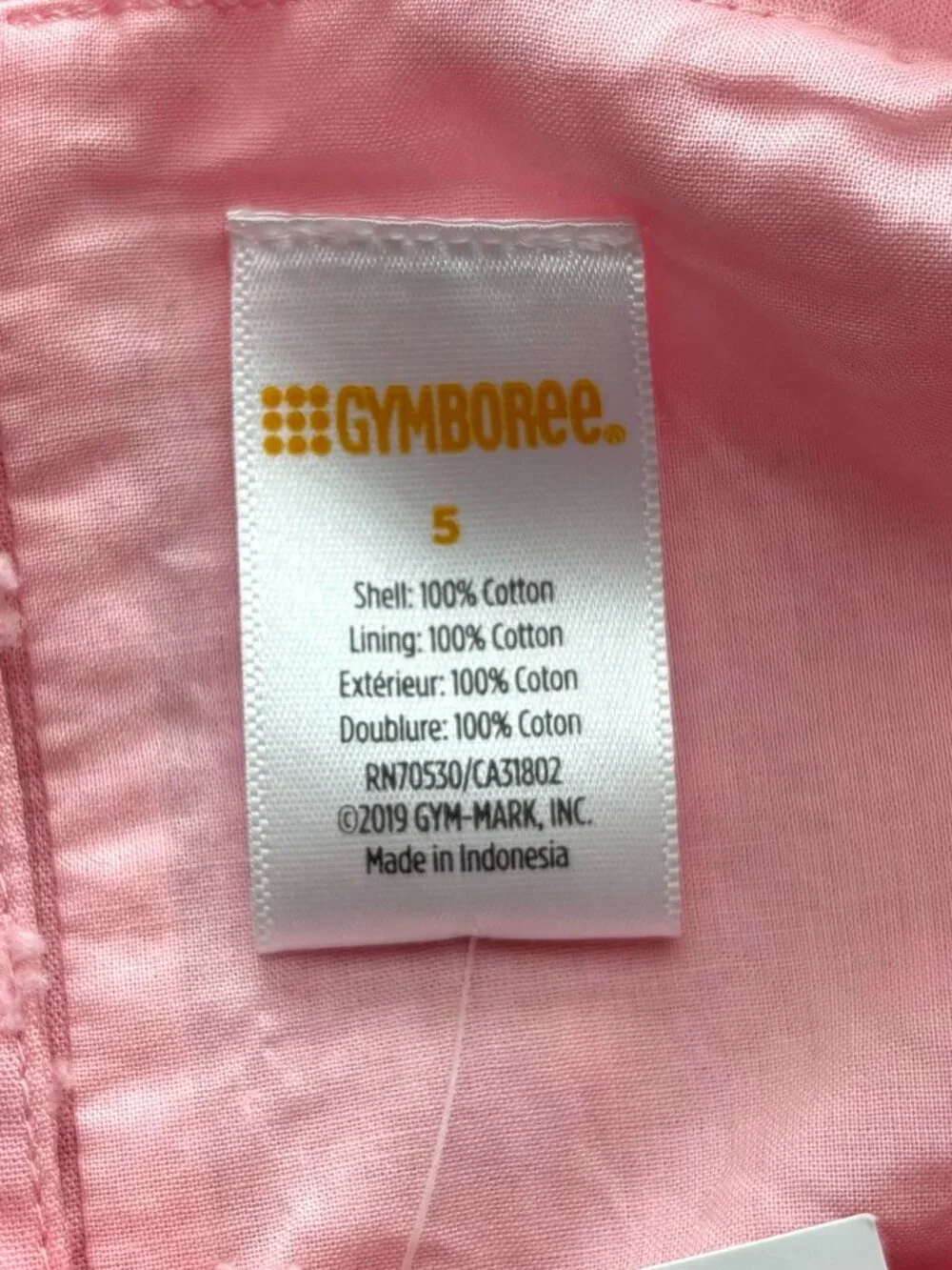 Gymboree size 100%